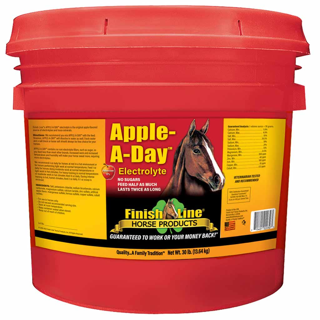 FINISH LINE APPLE A DAY ELECTROLYTE 30LB