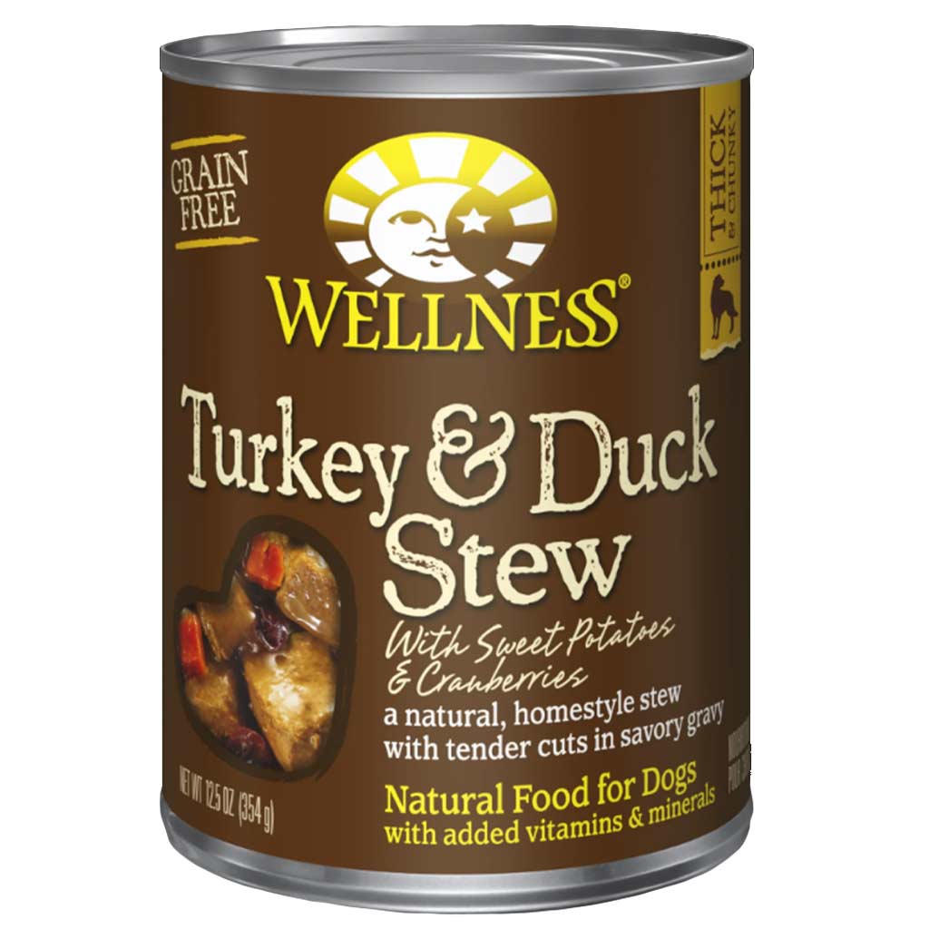 DMB - WELLNESS DOG CAN TURKEY/DUCK 12.5OZ