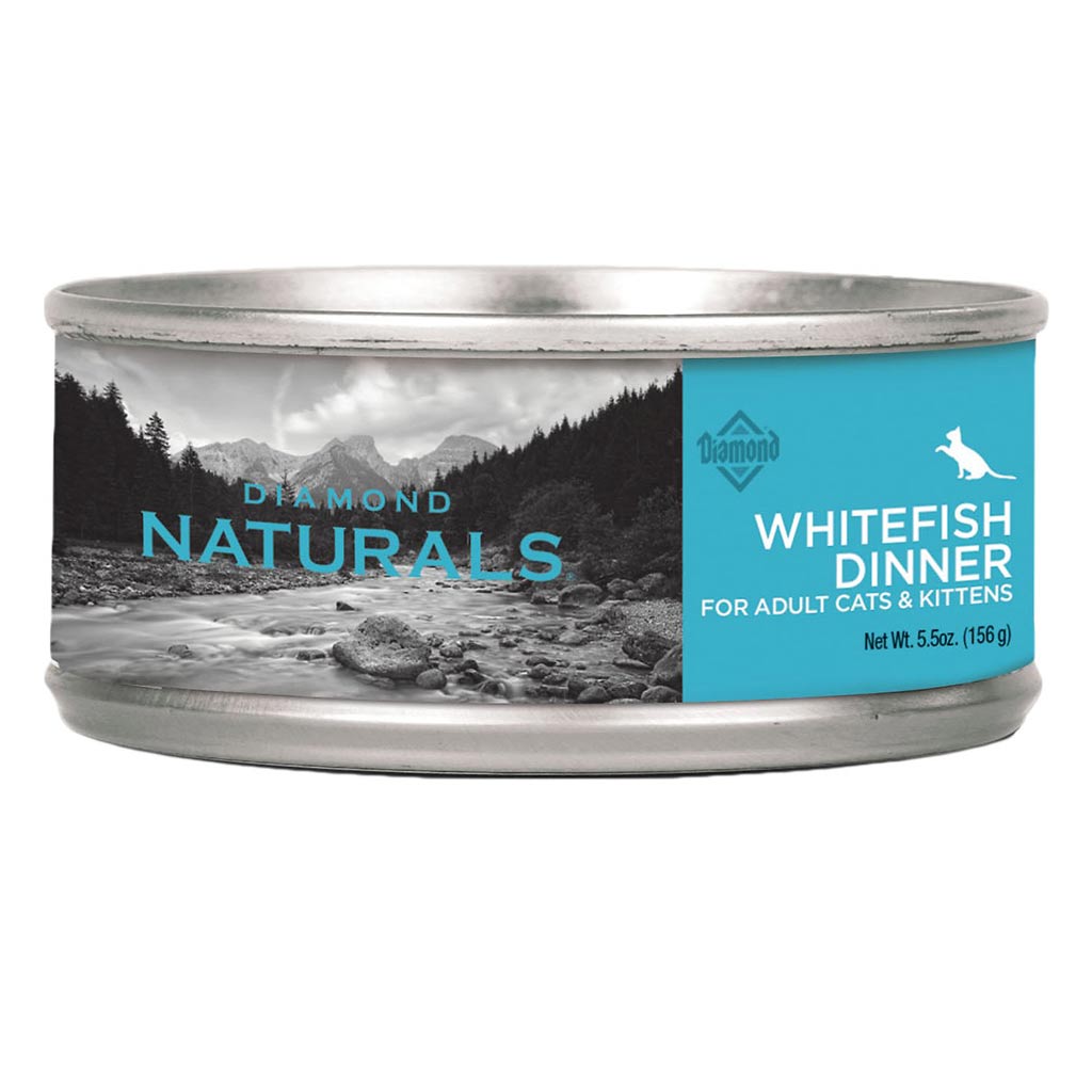 DMB - DIAMOND NATURALS CAT WHITEFISH DINNER 5.5OZ