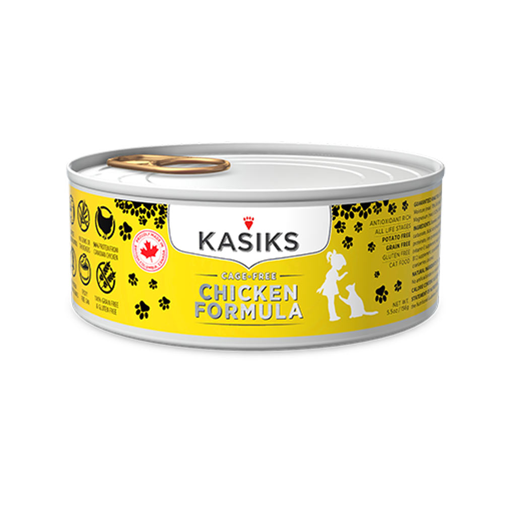 SO - KASIKS CAT GRAIN FREE CHICKEN CAN 156GM