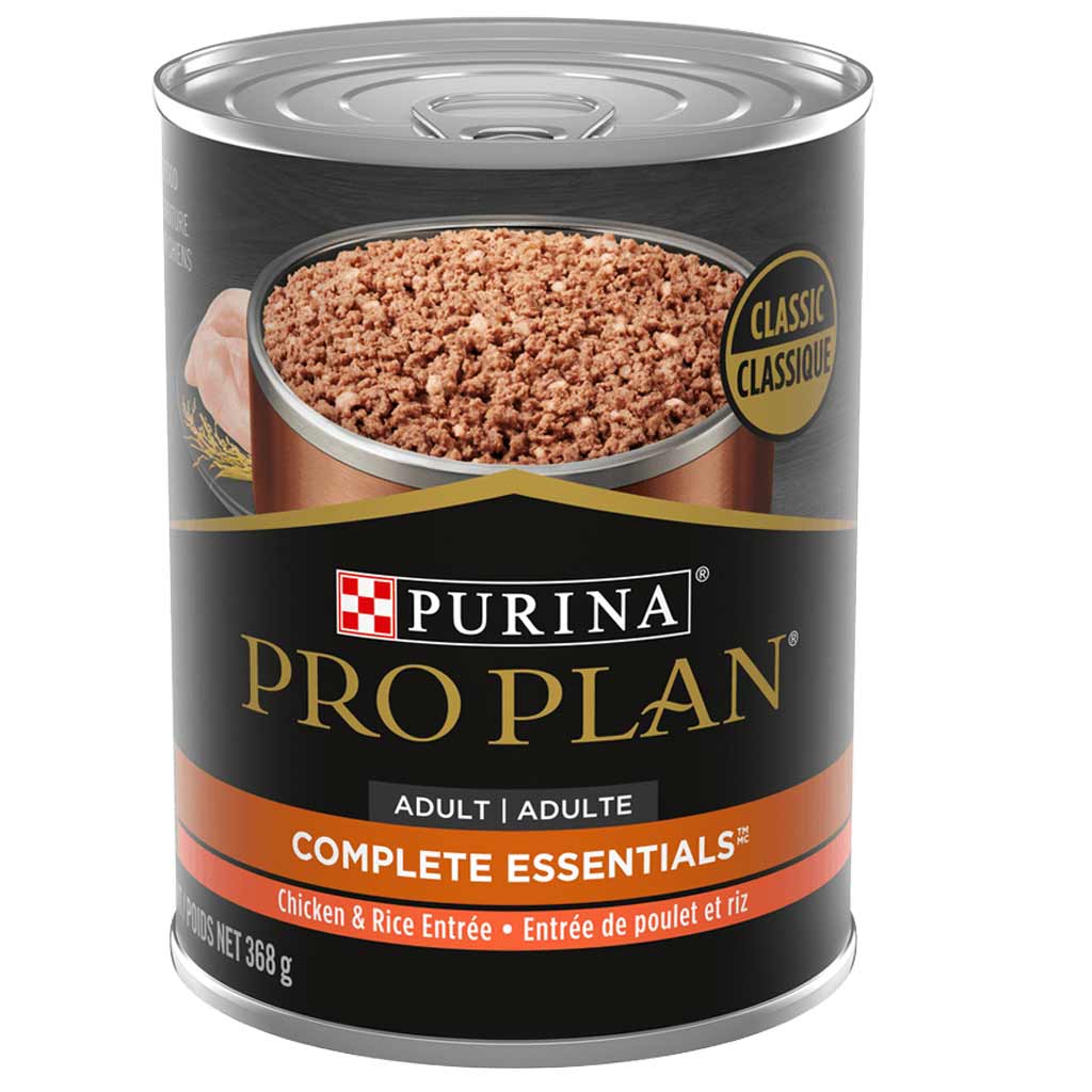 PRO PLAN DOG COMPLETE ESSENTIALS PATE CHICKEN &amp; RICE 368G