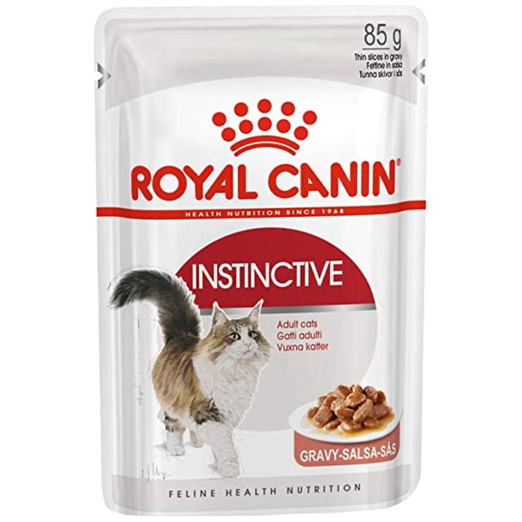 DV - ROYAL CANIN CAT WET ADULT INSTINCTIVE CHUNKS IN GRAVY 85G