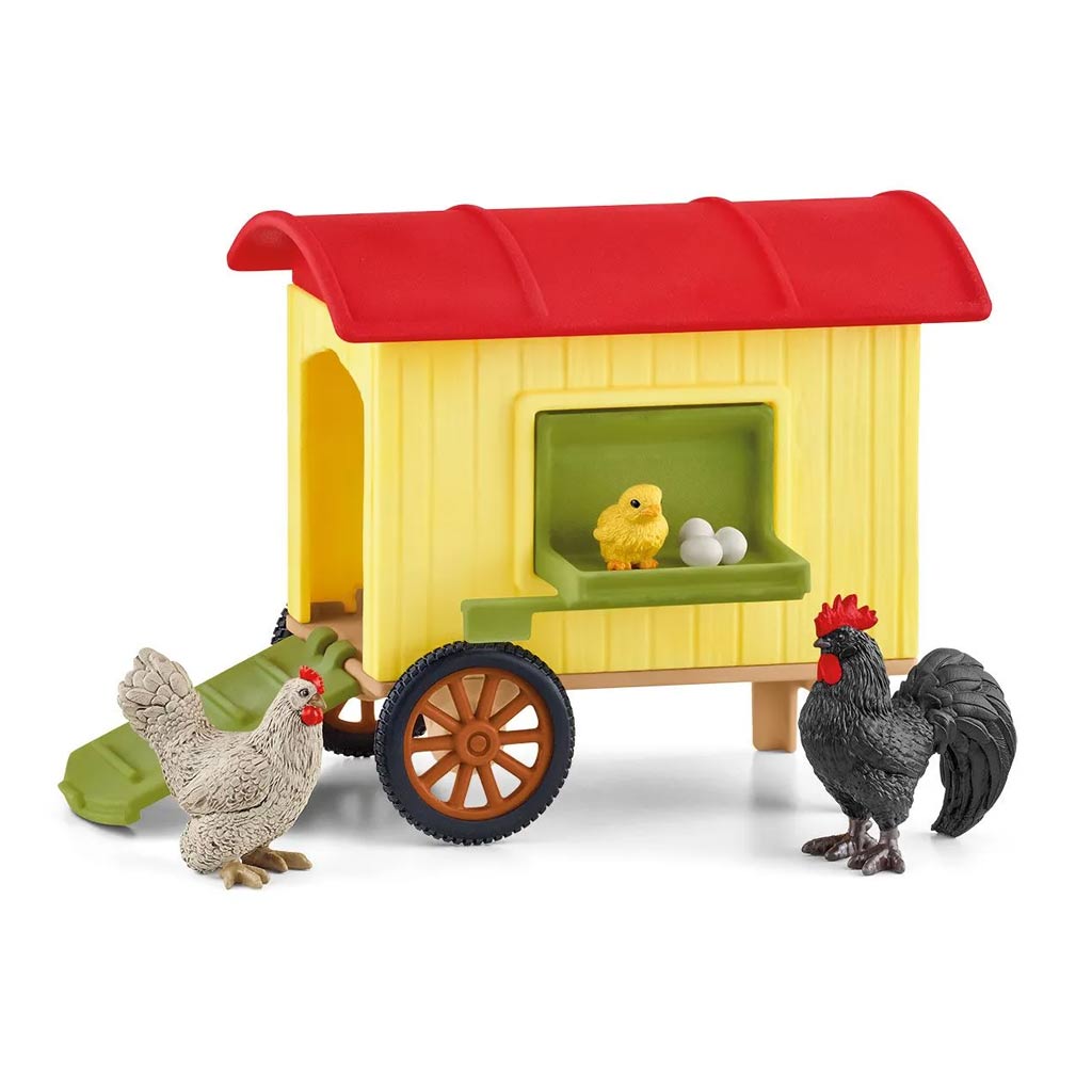 SCHLEICH FW MOBILE CHICKEN COOP