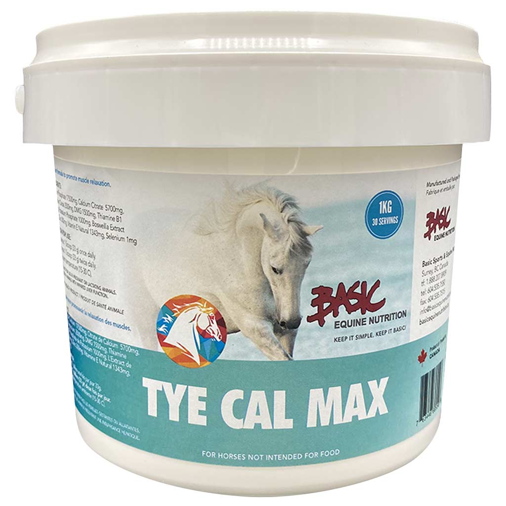 BASIC EQUINE TYE-CAL MAX SUPPLEMENT 1KG 