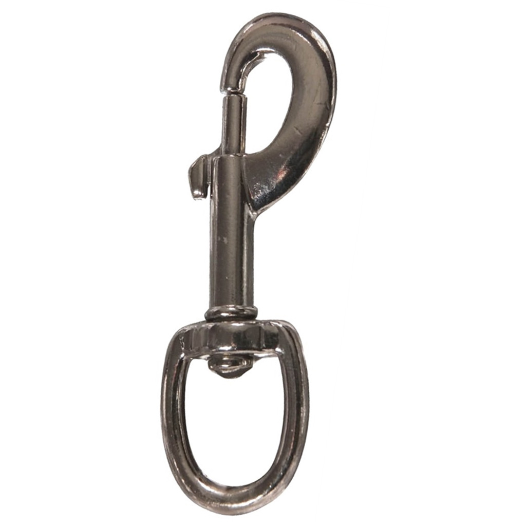 BEN-MOR 70828 SWIVEL LOCK SNAP 3/4", ZINC, NICKEL-PLATED