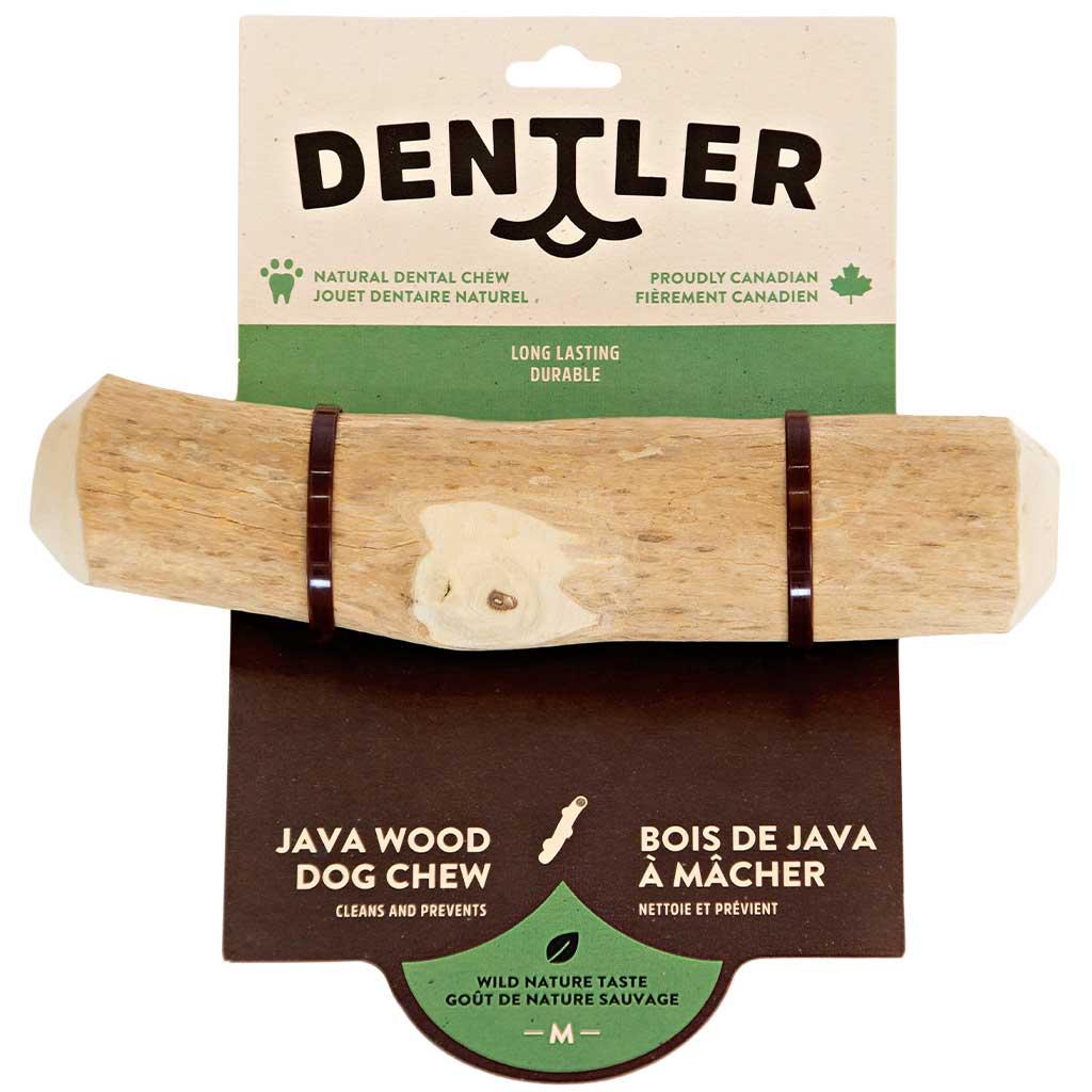 DENTLER JAVA WOOD WILD NATURE TASTE DOG CHEW MED