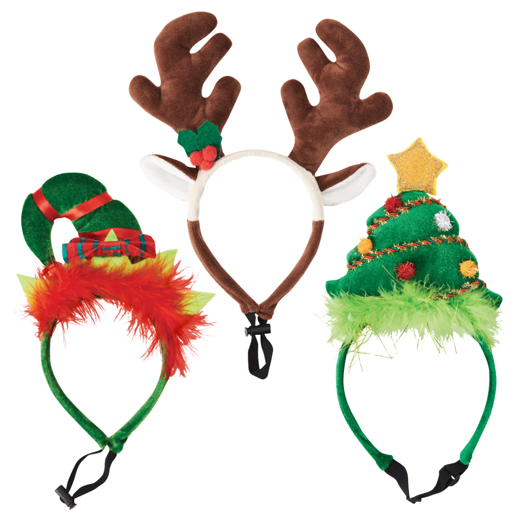 DMB - SPOT HOLIDAY HEADBANDS ASST