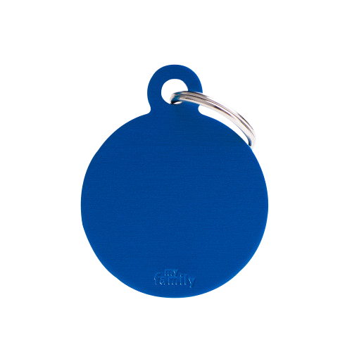 MY FAMILY BASIC ALUMINUM ROUND BLUE L