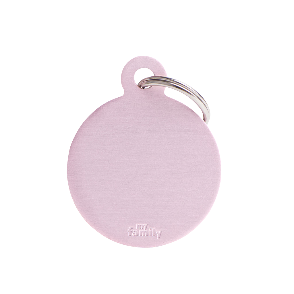 MY FAMILY BASIC ALUMINUM ROUND PINK L