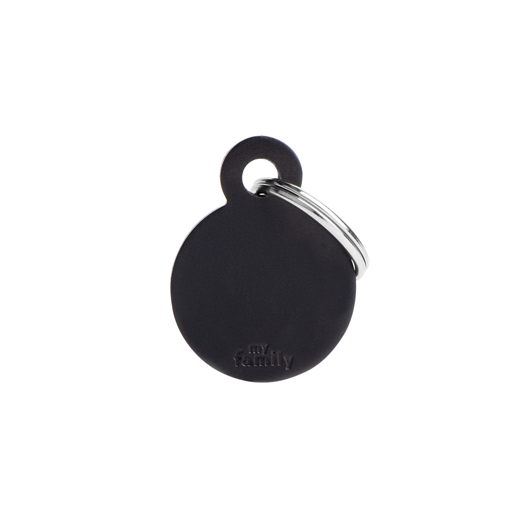 MY FAMILY BASIC ALUMINUM ROUND BLACK S