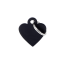 [10089996] MY FAMILY BASIC ALUMINUM HEART BLACK S