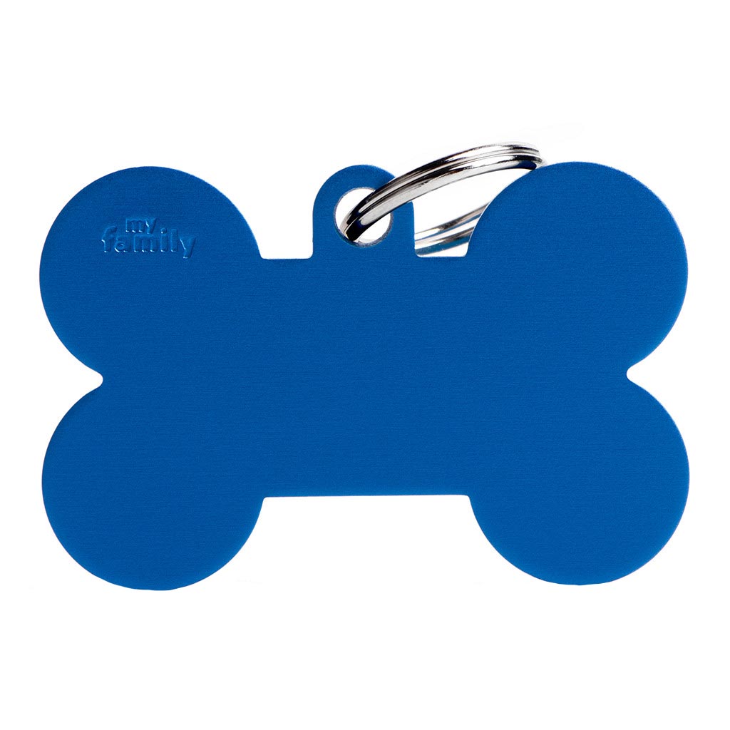 MY FAMILY BASIC ALUMINUM BONE BLUE XL