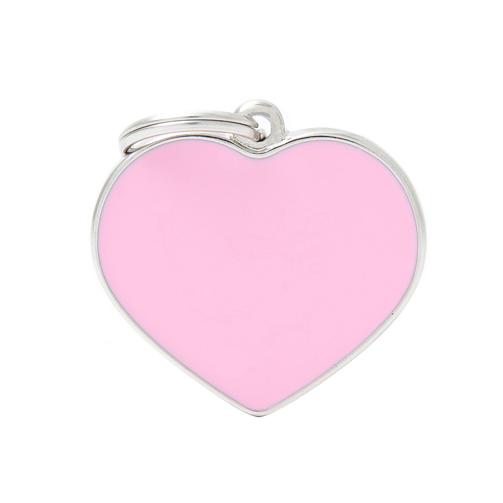MY FAMILY BASIC HANDMADE HEART PINK L