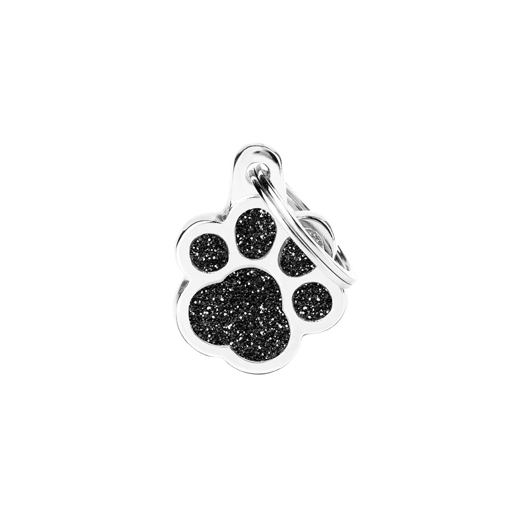 MY FAMILY GLITTER PAW BLACK S