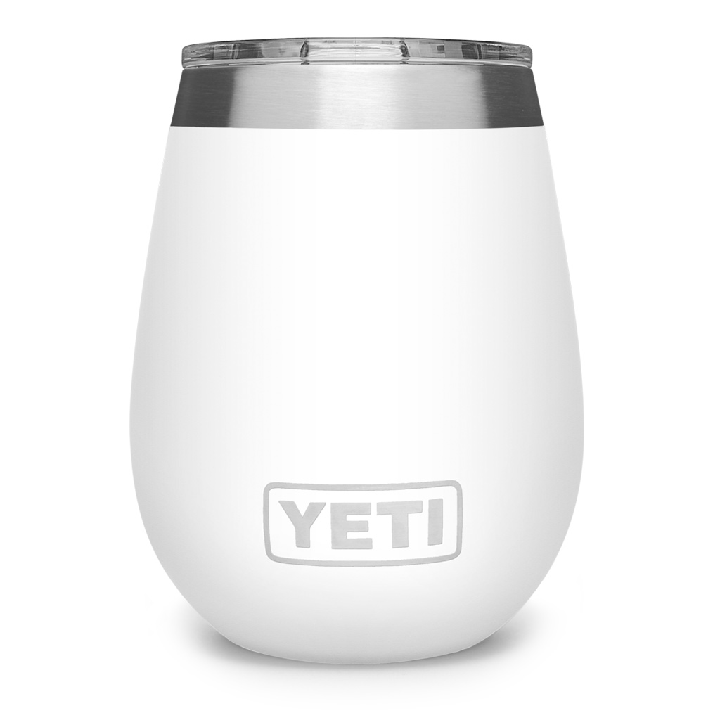 DR - YETI RAMBLER WINE TUMBLER WHITE 10OZ/295ML