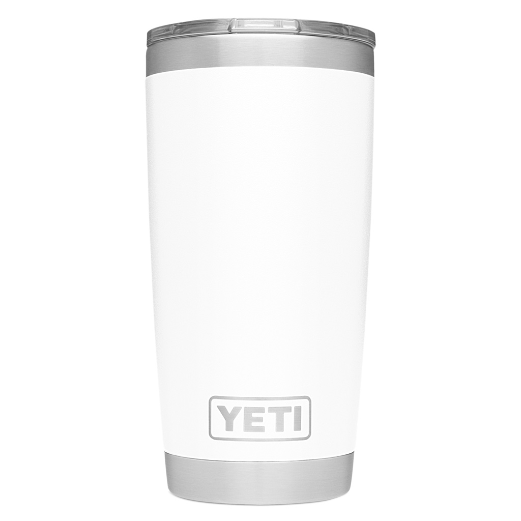 DR - YETI RAMBLER TUMBLER WHITE 20OZ/591ML