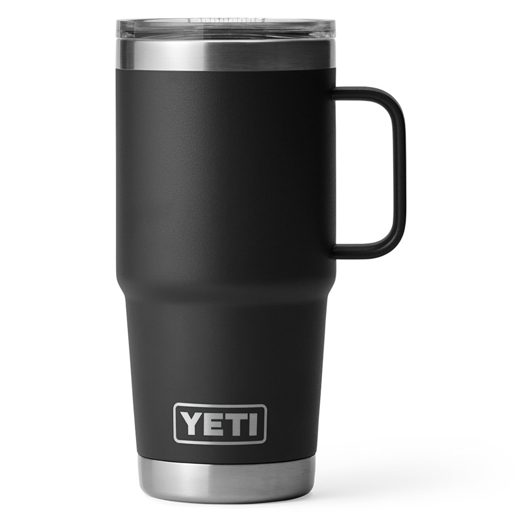 DR - YETI RAMBLER TRAVEL MUG BLACK 20OZ