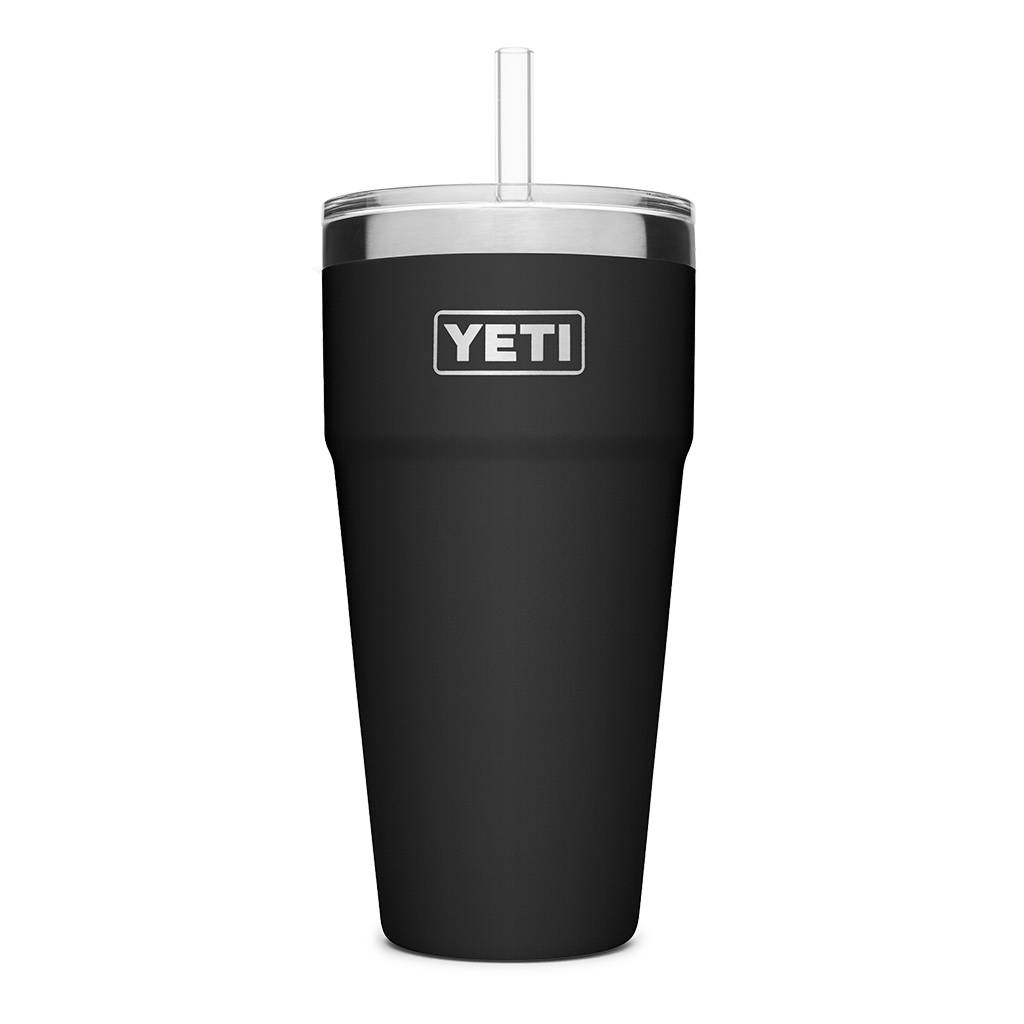 YETI RAMBLER STRAW CUP BLACK 26OZ/769ML