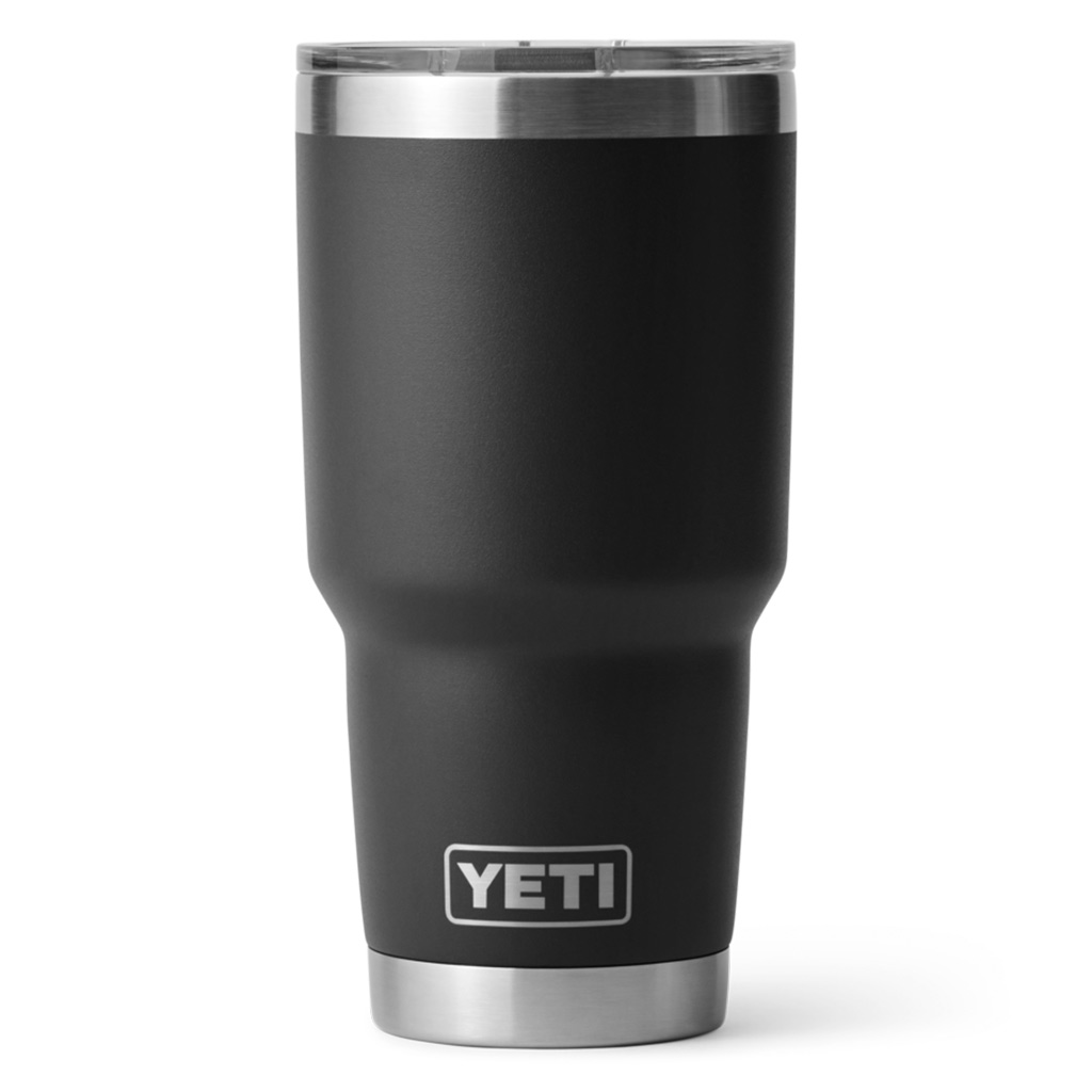 YETI RAMBLER TUMBLER BLACK 30OZ/887ML