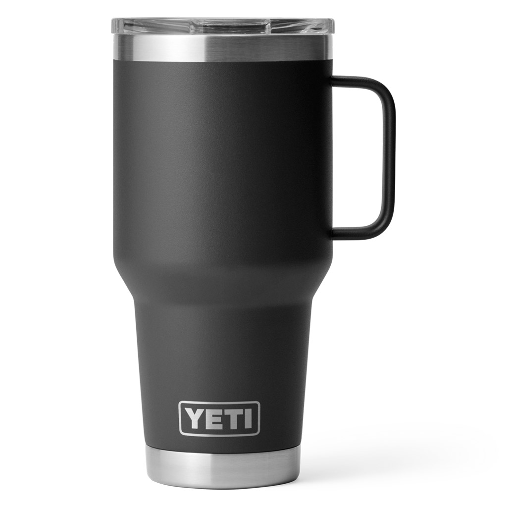 DR - YETI RAMBLER TRAVEL MUG BLACK 30OZ