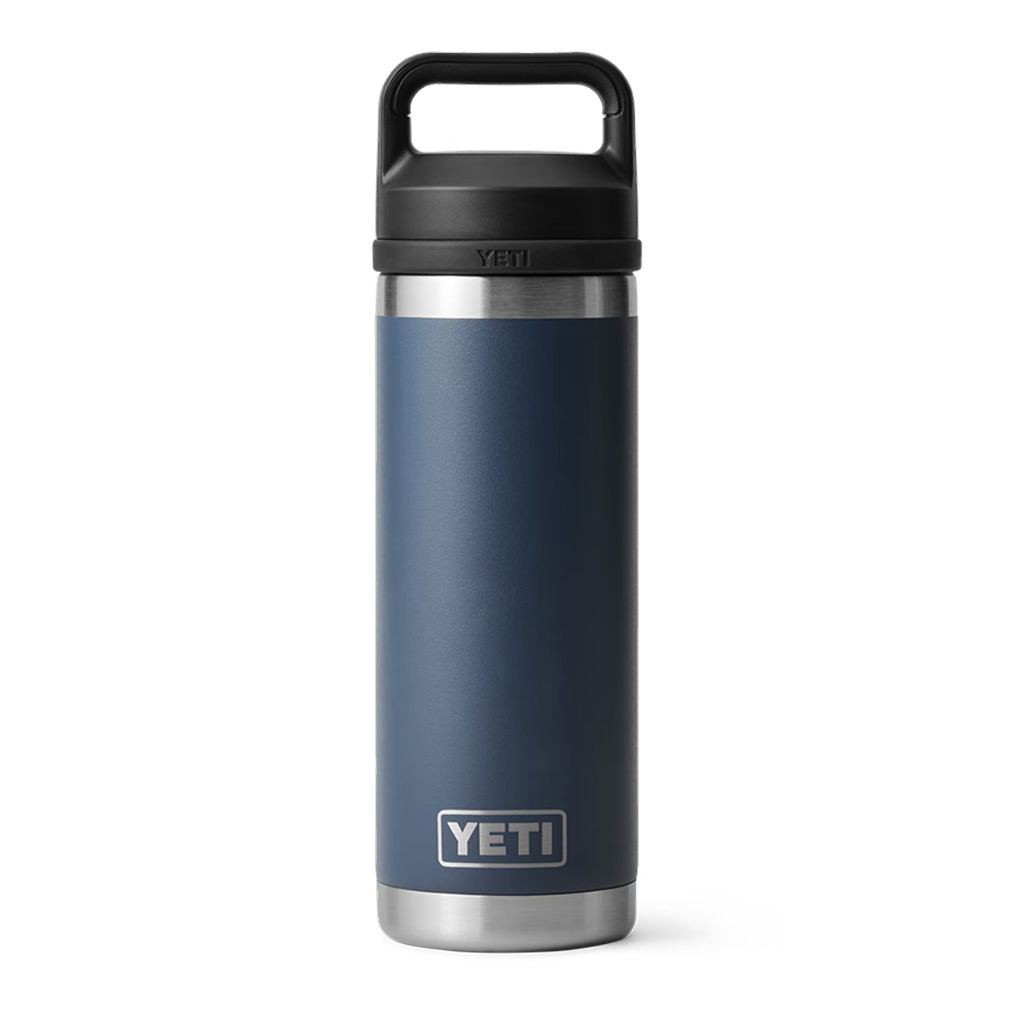 DR - YETI RAMBLER BOTTLE W/CHUG NAVY 18OZ/532ML