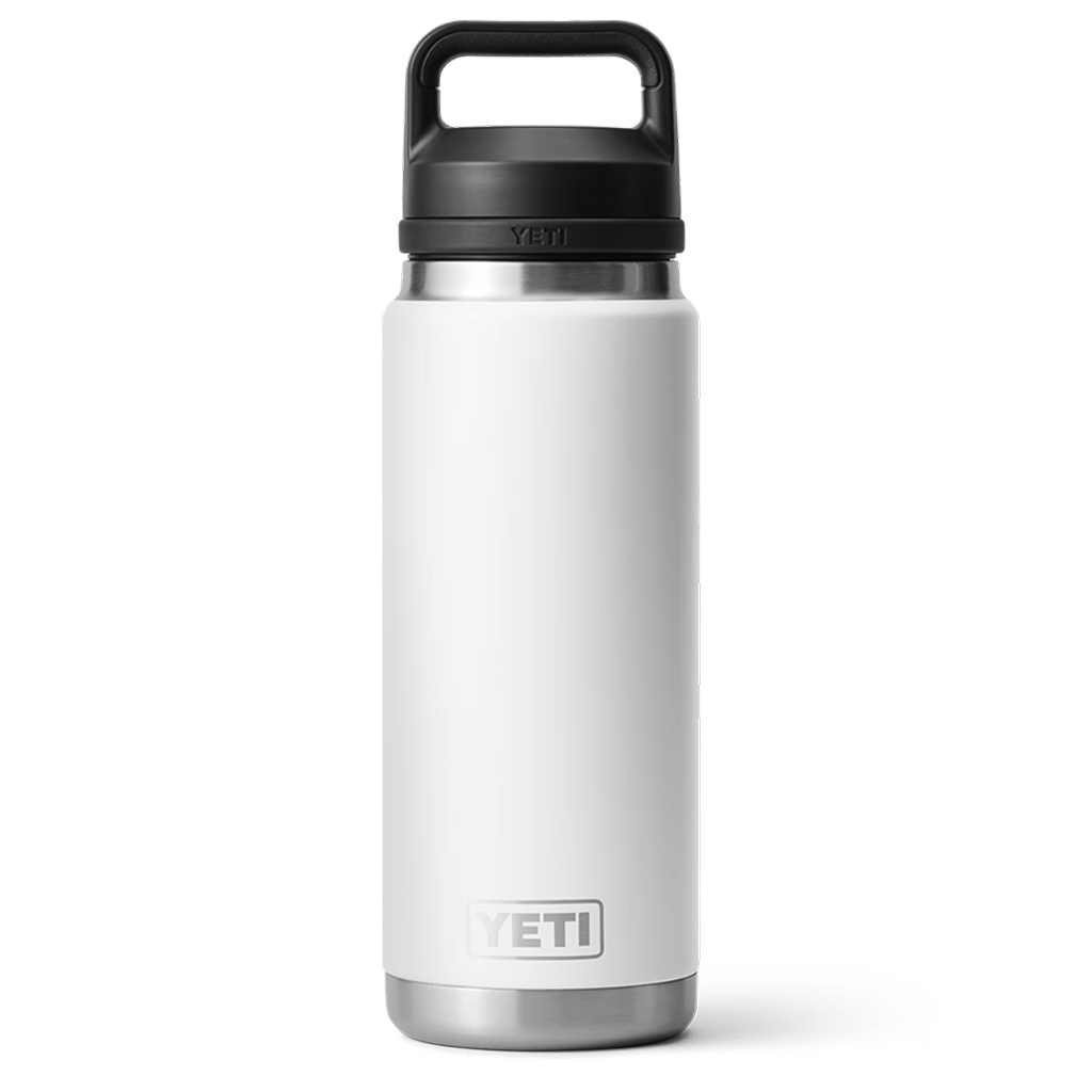 DR - YETI RAMBLER BOTTLE W/CHUG WHITE 26OZ/769ML