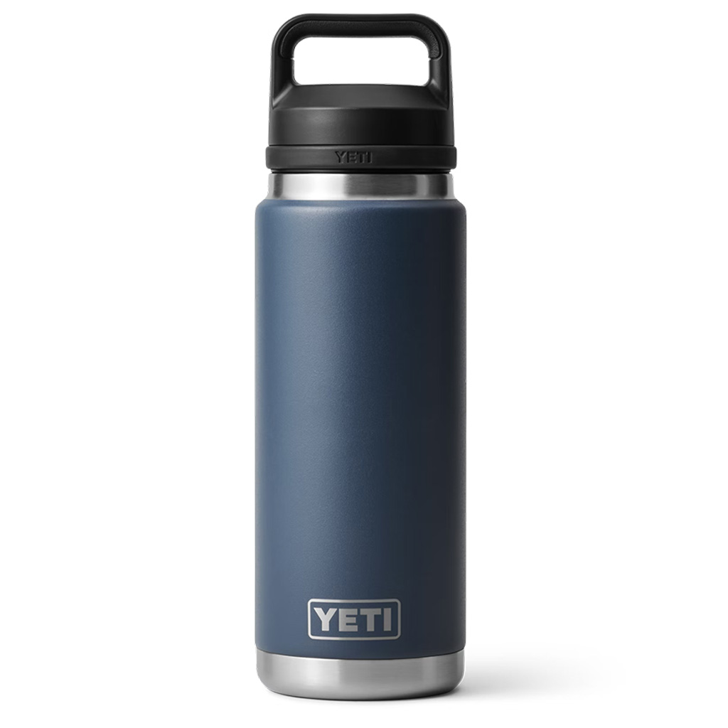 DR - YETI RAMBLER BOTTLE W/CHUG NAVY 26OZ/769ML