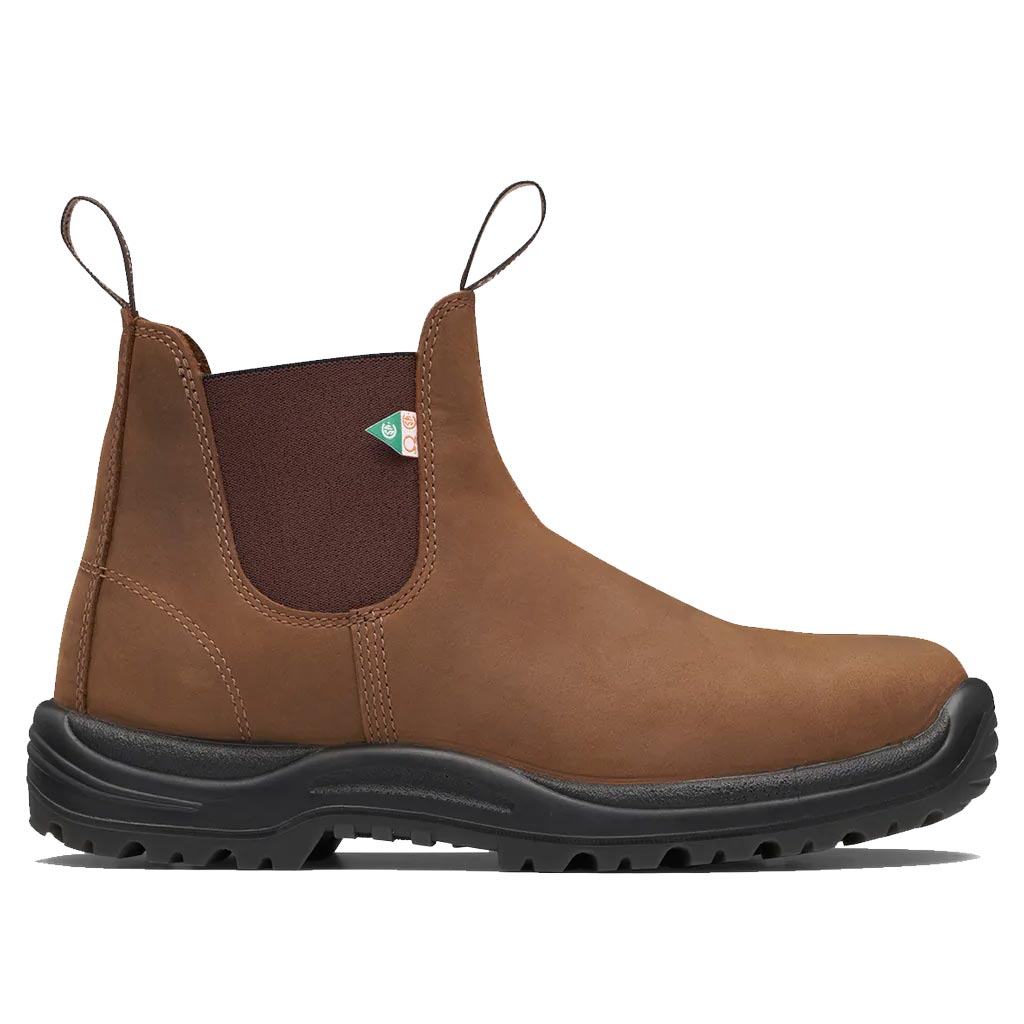 DMB - BLUNDSTONE 164 CSA WORK & SAFETY SADDLE BROWN SZ AUS 6