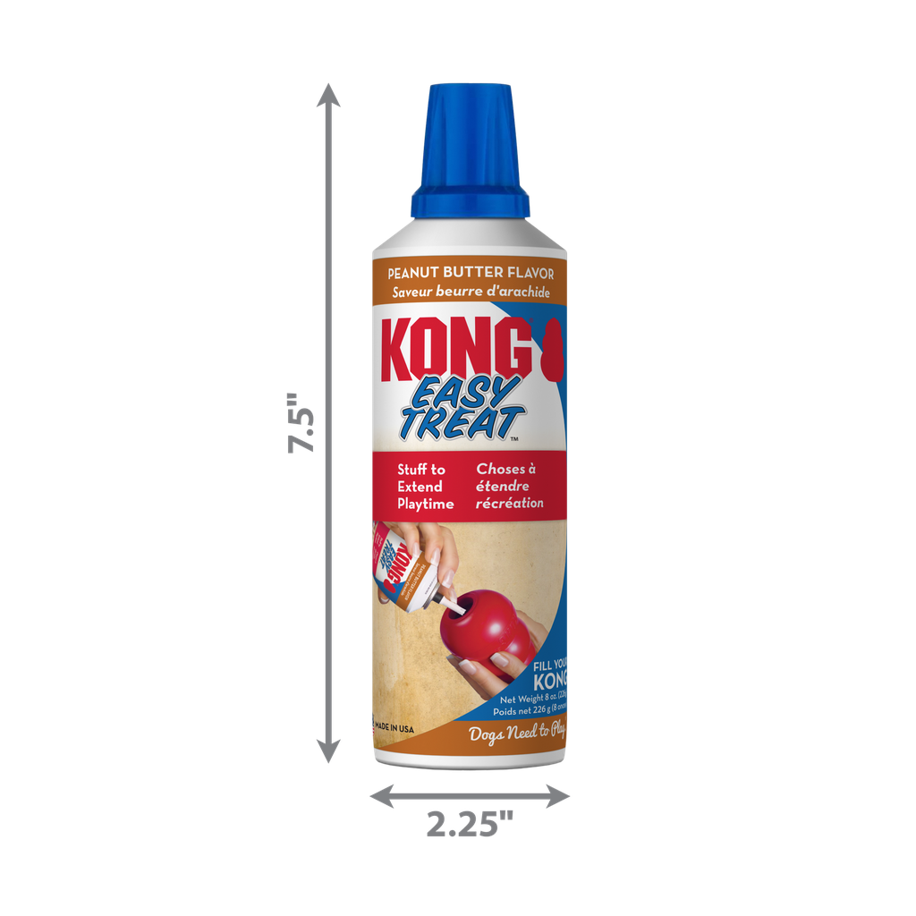 KONG EASY TREAT PEANUT BUTTER 8OZ