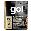 DMB - GO DOG CARNIVORE GRAIN FREE SHREDDED LAMB WILD BOAR 12.5OZ