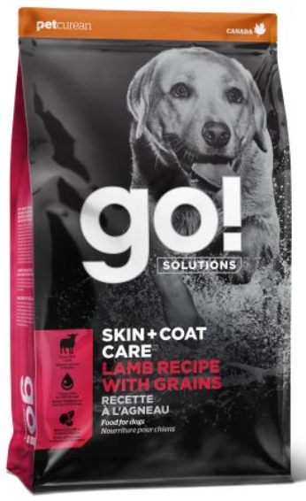 GO DOG SKIN AND COAT LAMB SAMPLE 100G