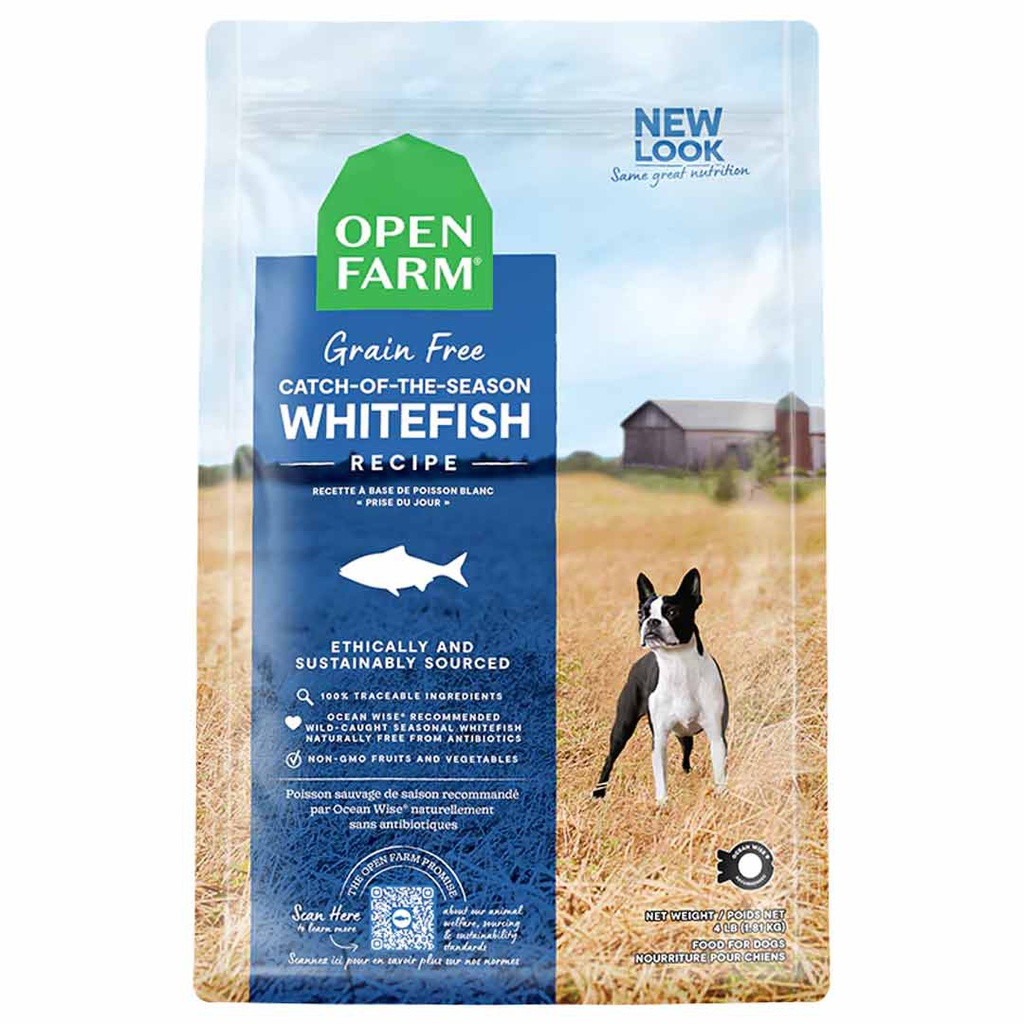 OPEN FARM DOG CATCH OF THE SEASON WHITEFISH 22lb