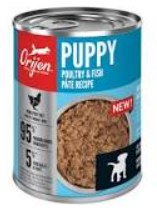 ORIJEN PUPPY POULTRY &amp; FISH PATE 12.8OZ