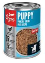 ORIJEN PUPPY POULTRY &amp; FISH PATE 363g (12.8OZ)