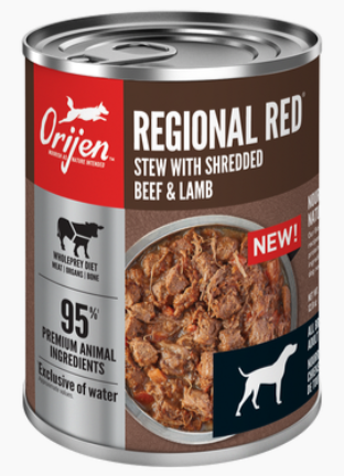 ORIJEN DOG REGIONAL RED STEW 363g (12.8OZ)