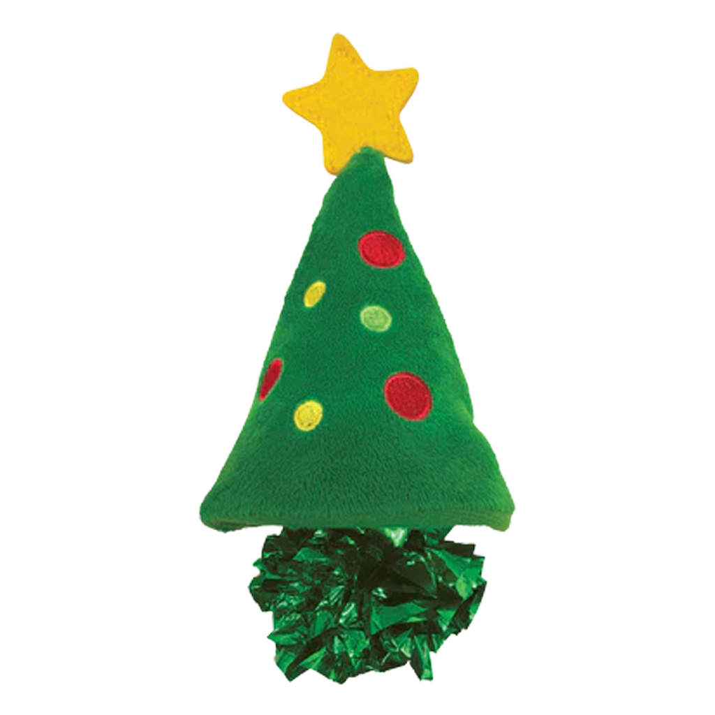 KONG CAT HOLIDAY CRACKLES CHRISTMAS TREE