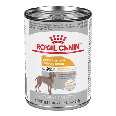 ROYAL CANIN DOG SENSITIVE SKIN CARE LOAF IN SAUCE 13.5OZ