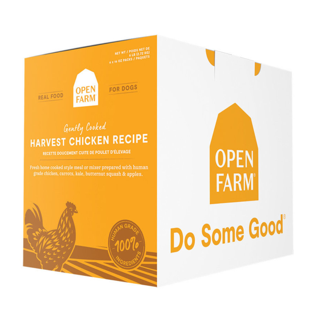 SO - OPEN FARM DOG GENTLY COOKED FROZEN CHICKEN RECIPE 96OZ