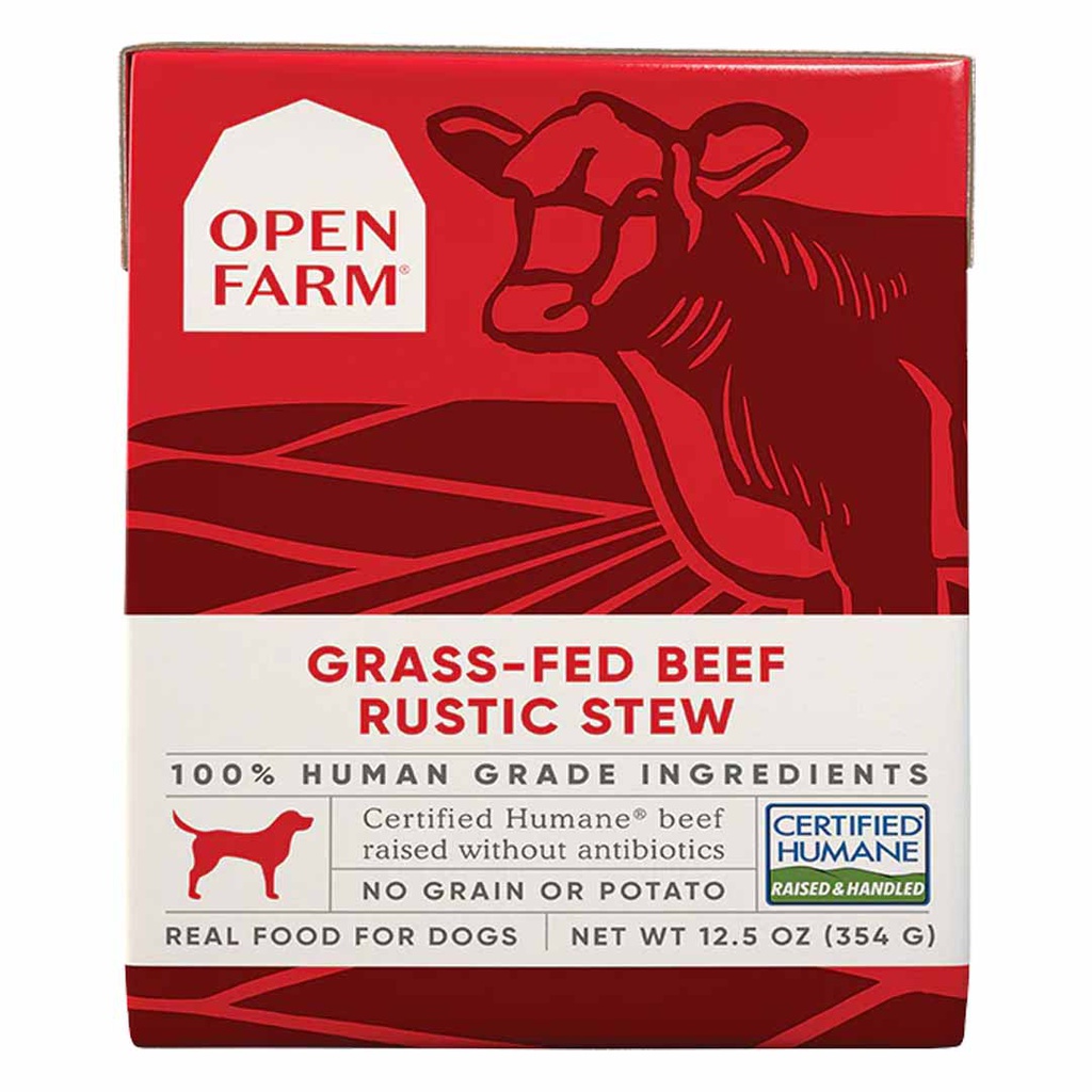 OPEN FARM DOG RUSTIC STEW BEEF 12.5OZ