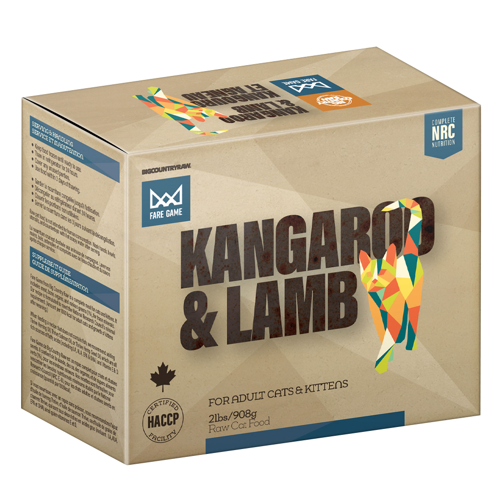 BCR FARE GAME KANGAROO &amp; LAMB 4X0.5LB