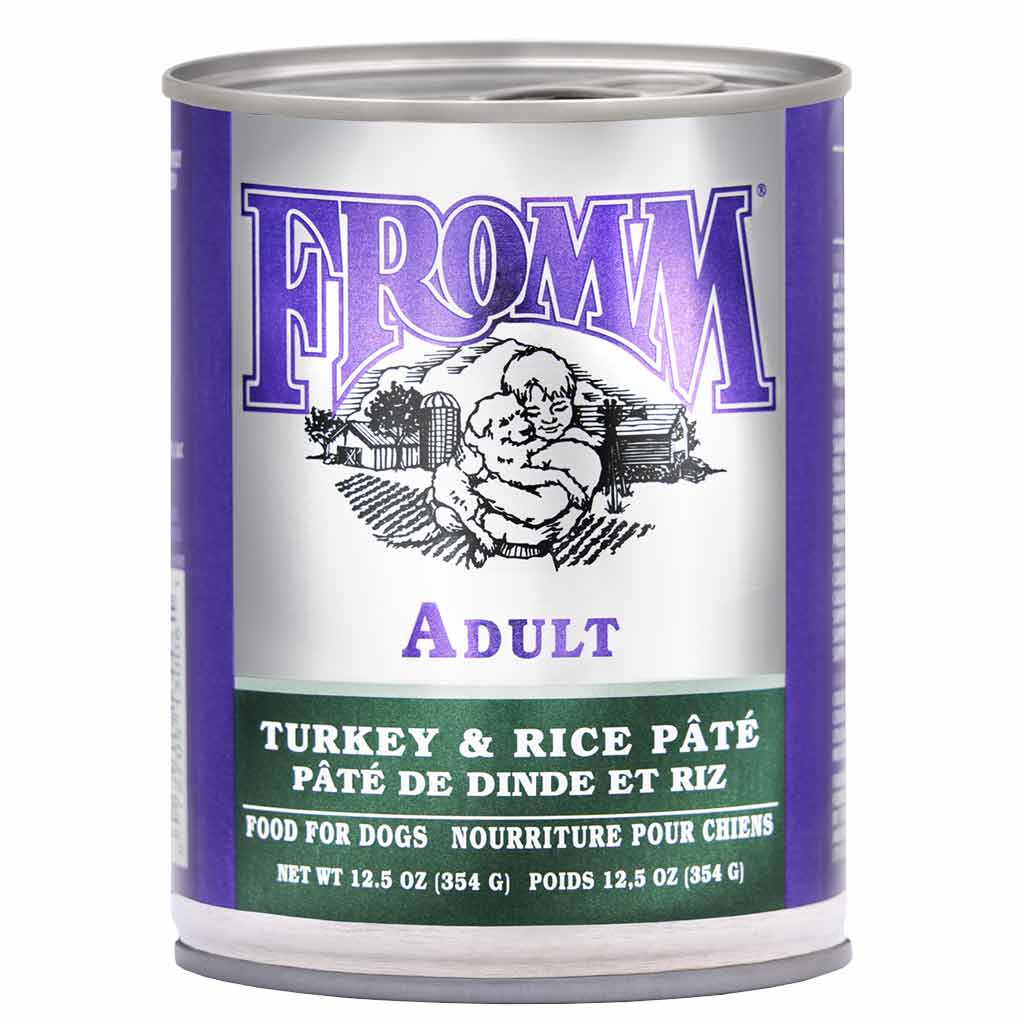 FROMM DOG CLASSIC TURKEY &amp; RICE PATE 12.5OZ