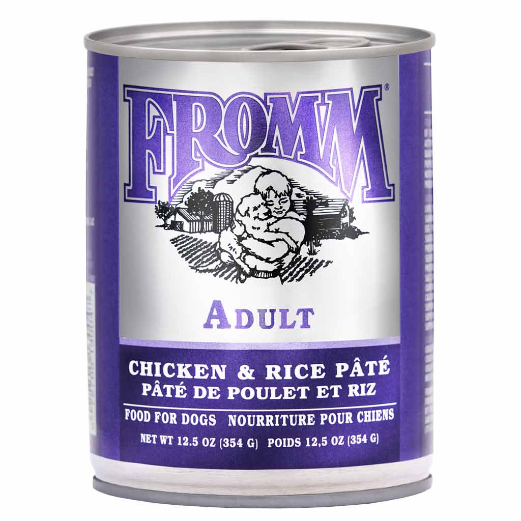 FROMM DOG CLASSIC CHICKEN &amp; RICE PATE 12.5OZ