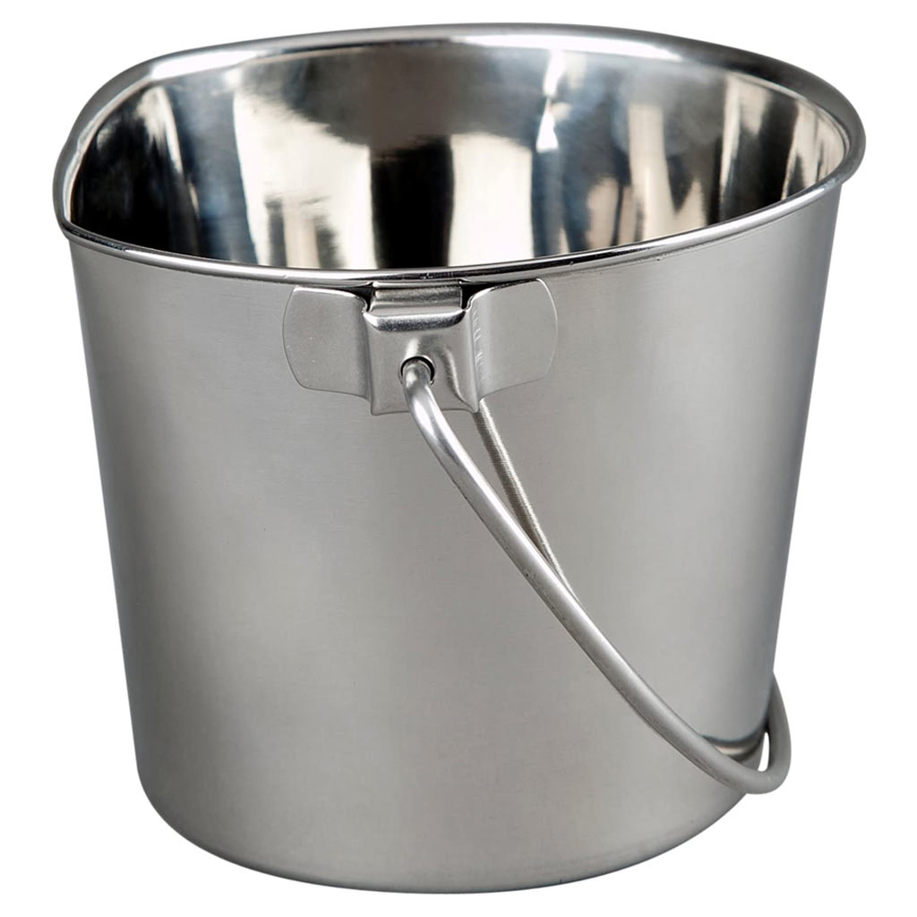 ADVANCE HEAVY STAINLESS STEEL BUCKET 1QT