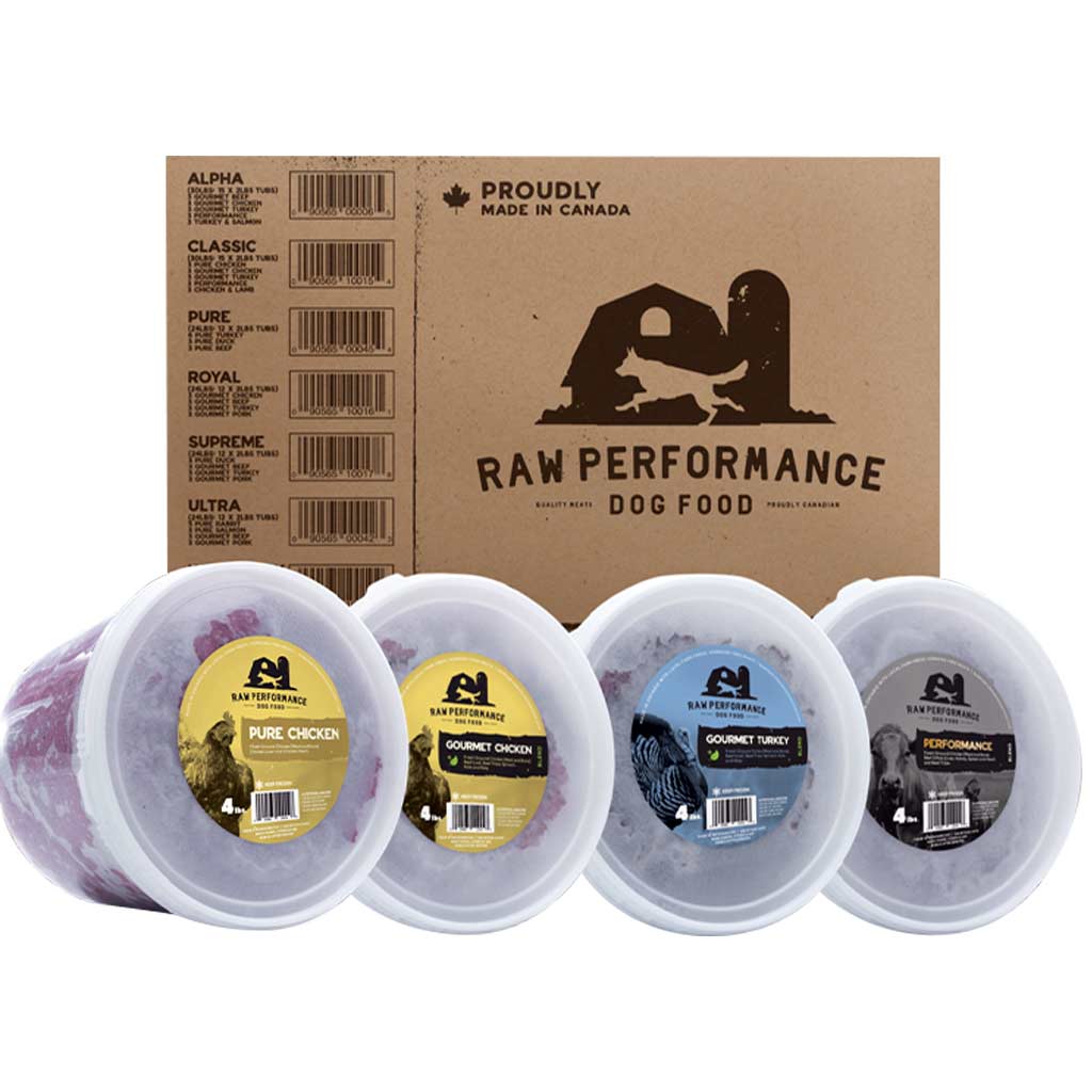 RAW PERFORMANCE VARIETY CASE WOLF PACK 48LB *BOXES 1&amp;2*