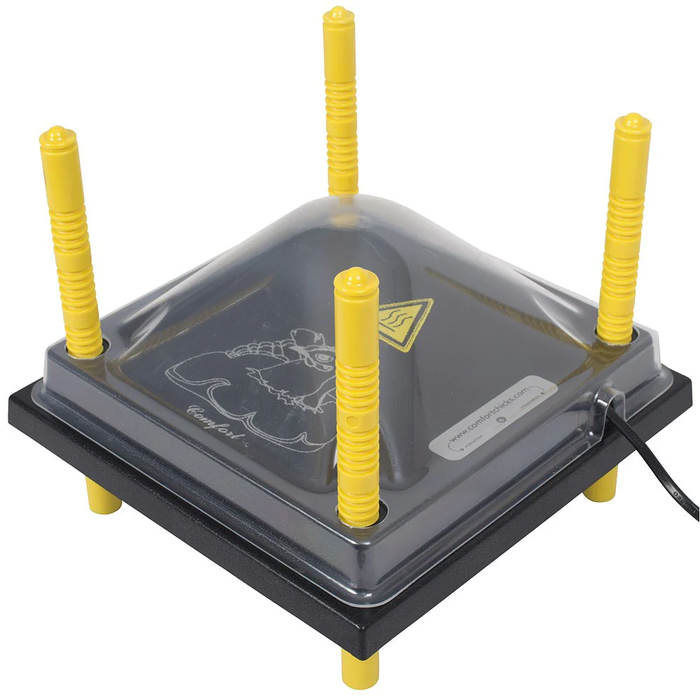 OLBA COMFORT CHICK HEATING PLATE COVER 10" X 10"