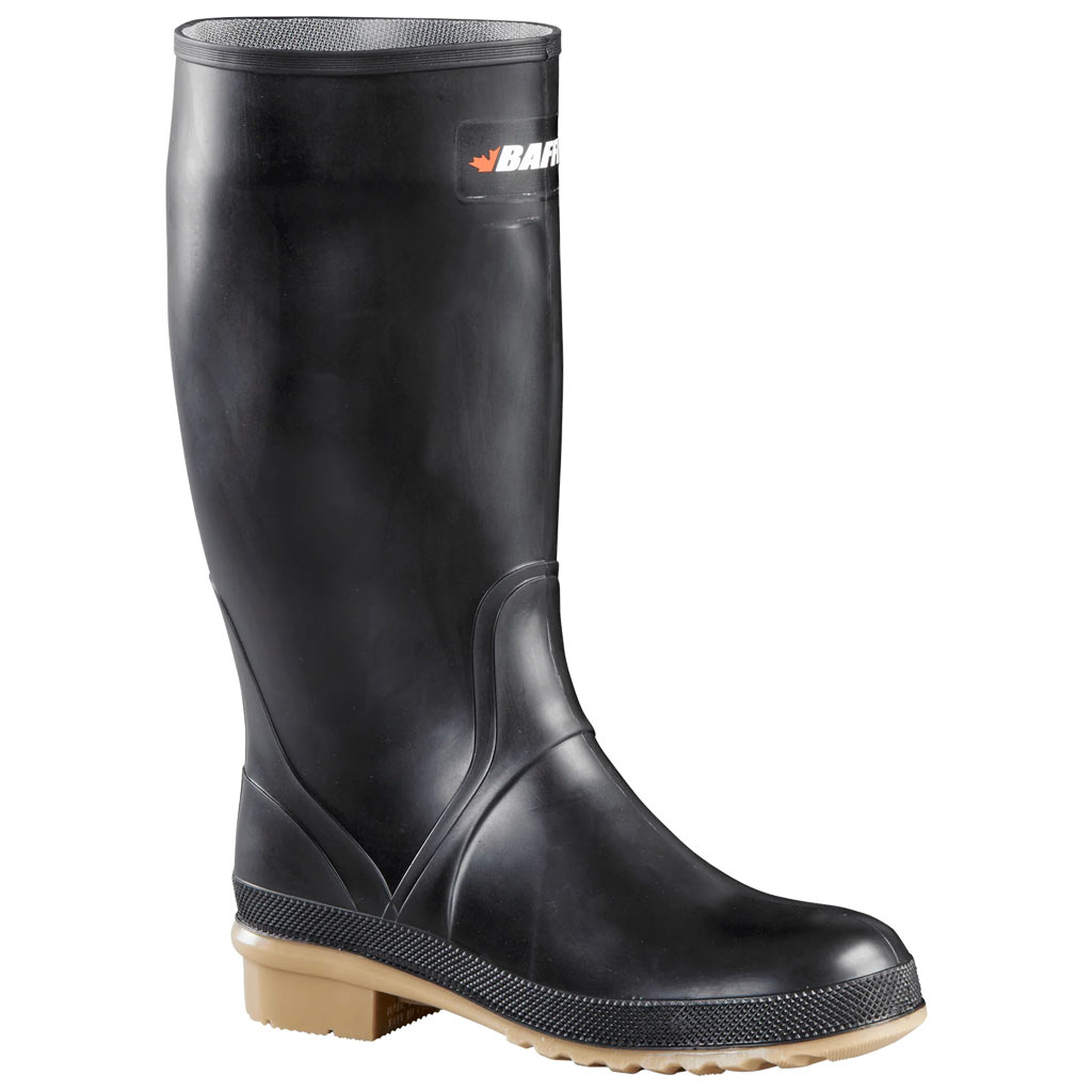 DV - BAFFIN WOMENS PRIME RUBBER BOOT PLN BLACK/AMBER SZ 8