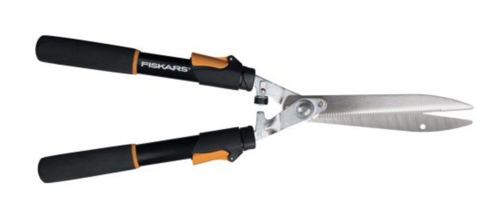 FISKARS 391690 POWER-LEVEL EXTENDABLE HEDGE SHEARS 25&quot;-33&quot;