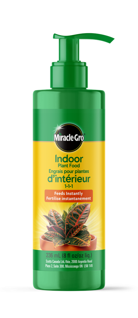 MIRACLE GRO PLANT FOOD INDOOR 1-1-1 236ML