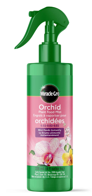 MIRACLE GRO PLANT FOOD ORCHID MIST 0.02-0.02-0.02 236ML