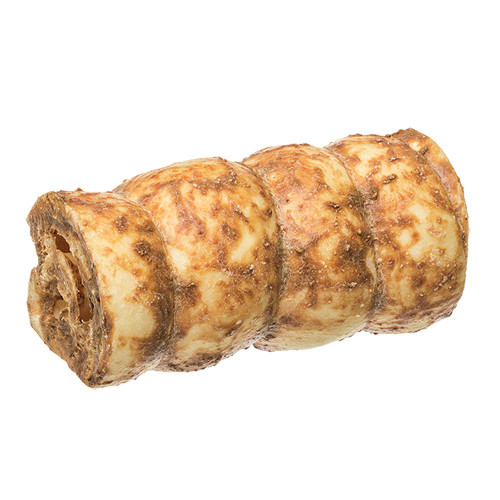 REDBARN DOG BEEF CHEEK CHICK/CAR FLAV GLAZED ROLL SM/MED DOG